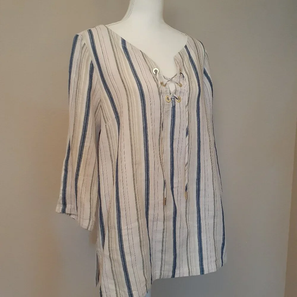 Tommy Bahama Linen Blend Tunic  NWT